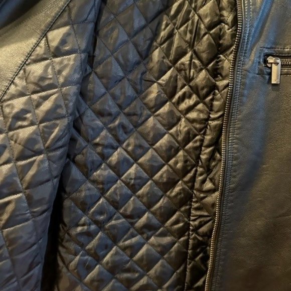 William Rast Faux Leather Moto Jacket (Mens) - Picture 4 of 7